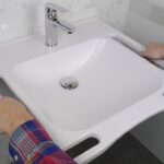 MIVA rolstoelwastafel XL